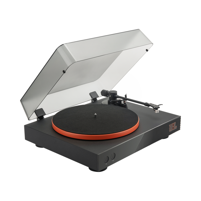 JBL Spinner BT - BlackOrange - Bluetooth Turntable - Detailshot 1 image number null